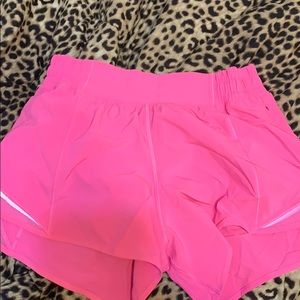 Hot pink lulu shorts